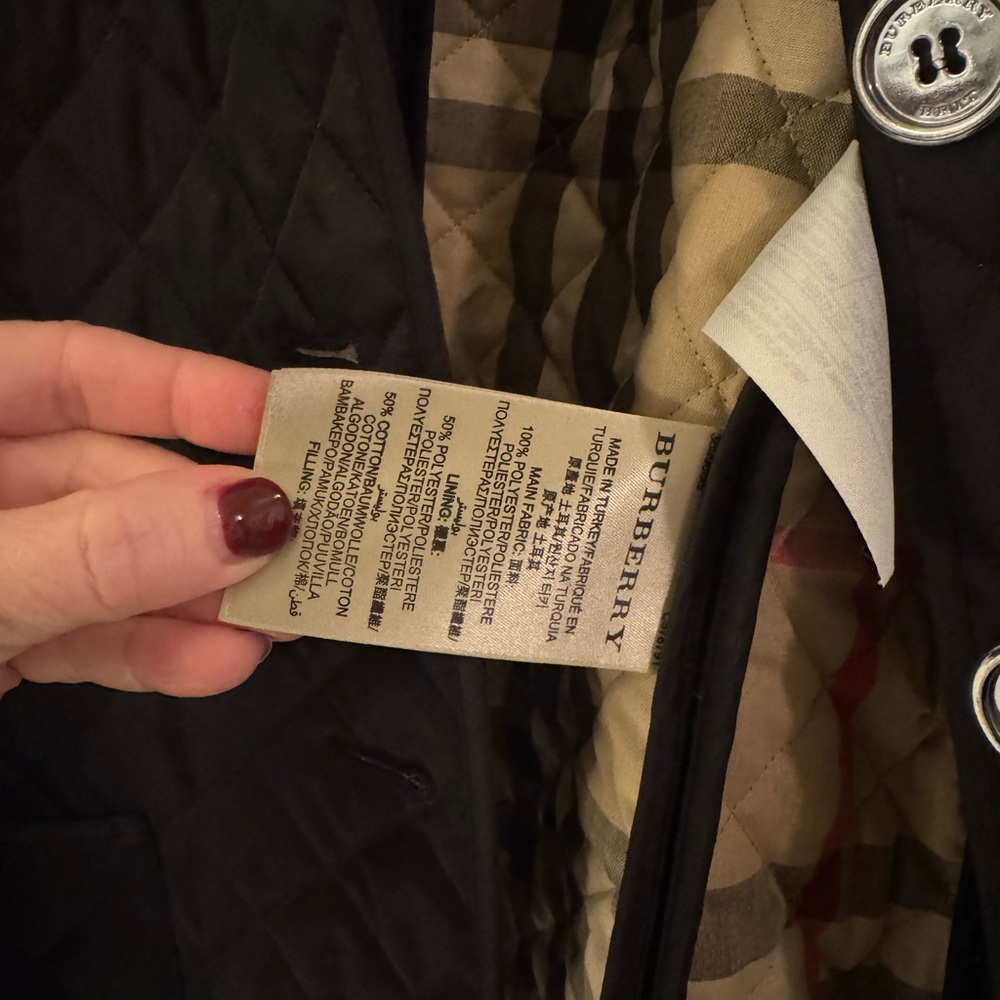 Burberry Brit “Cavalry” Diamond-Quilted Jacket - image 3